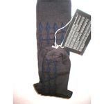 New NWT Womens Designer Marni Socks Wool Italy Knee S Dark Brown Blue Black II Photo 2