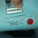 Hunter Women's Original Short Rain blue in color size 11 rubber boots sp… Photo 7