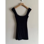Windsor  Whimsical Glam Bow and Lace Mini Dress XS Size Extra‎ Small Sexy Black Photo 2