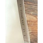 Salvatore Ferragamo Vintage  Beige Leather Square Toe Block Heel Pumps Size 7.5 B Photo 2