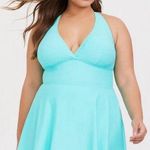 Torrid  Vixen‎ Wireless Lined Cups One Piece Swim Dress With Briefs Size large 12 Photo 0