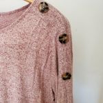 Thyme + Honey  Light Sweater Front Tie 2X Photo 5
