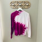 Urban Outfitters Long Sleeve Tie Dye Top Pink/White Sz XS Photo 5