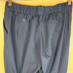 Lululemon  Button Women's‎ Dress Pants 31 Navy Blue Elastic Waist 7/8 Office Golf Photo 4