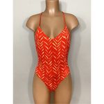 New. Dolce Vita plunge neck swimsuit. Retails $149 Orange Photo 2