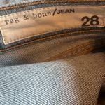 Rag and Bone Dre Capri Distressed Jeans Casual Light Wash Marina Size 28 Women's Photo 11