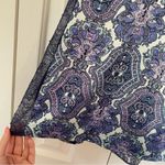 Victoria's Secret Victoria’s Secret Deep V Satin Lace Paisley Print Slip Dress Intimates Sz Medium Photo 10