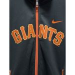 Nike Genuine Merch San Francisco Giants Zip Up Women's Size M Gray/Orange Logo Photo 1