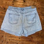 American Eagle  high waisted cuffed size 12 mom shorts Photo 2