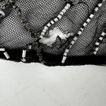 Vintage Naeem Khan Riazee Lillie Rubin Gown Maxi Dress Beaded Sequin Black 8 Photo 8