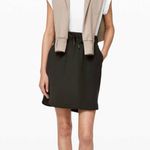 Lululemon On The Fly Skirt Woven Black Medium-Rise W8A87S Travel NEW Photo 2