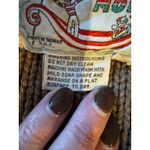 The Italian Mob Vintage Sweater Women Small Brown Knit Star Bobble Cardigan Photo 11