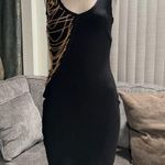 AMTIOUS 🌸 chain detail dress ✨ Black Size M Photo 4