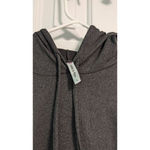 Women's ebb & flow Hoodie S Dark Gray Black Photo 3