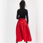 Free People Emilia Full Skirt S Red Photo 5