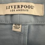 Liverpool  Kelsey Trouser Ankle Ponte Knit Dress Pant Size 16 / 33 Misty Blue NWT Photo 5