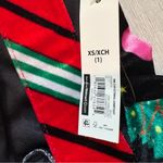 No Boundaries  Jr's Holiday Cat Jumpsuit Stretch Velvet, Sz 1 Photo 15