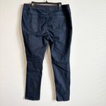 Chico's platinum Slim Straight Stretch Pull On jeans Pants Blue dark wash 3 Photo 1