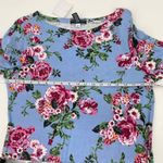 Karen Scott  Sport Womens Printed Floral Blue‎ Dress Sz L Photo 5