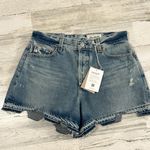 AG Adriano Goldschmied  Alexxis Short High-Rise Wedgie Size 28 NWT Photo 2