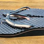 The North Face Thong Sandals Flip Flops Women’s Sz 6 Blue Straps Photo 2