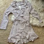 Lucy Paris White Wrap dress Photo 5