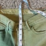 Gap 1969 Women Olive Green Skinny Jeans Size 27r Photo 4