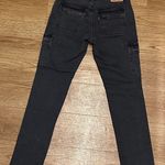 Levi's  Black Grey Superlow Skinny Cargo Jeans  Photo 9