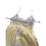 Vintage Baby Doll Dress Yellow Lace Trim Spaghetti Strap Coquette Romantic READ Size undefined Photo 7