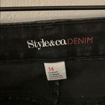 Style & Co . Women's Black Skinny Jeans Photo 1