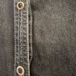 Hot Cotton by Marc Ware Blue Denim Snaps Shirt Sz 3X 3/4 Sleeve USA Vintage READ Photo 4