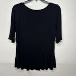 Liz Claiborne Women's Black Size Medium Blouse Photo 4
