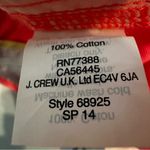 J.Crew Chino 5" Shorts Womens 4 Neon Coral Classic Preppy Cotton Collegiate NWT Photo 5