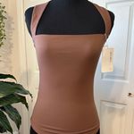 Amazon REORIA Butsmooth® Women’s Sexy Sleeveless Square Neck Double Lined Basic Bodysuit Tank Tops Photo 0