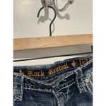 Rock Revival  Women's Skinny Jeans Size 31 Yui 5278 Y2K Embroidered Photo 3