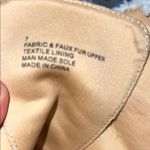 EXPRESS Beige Heeled Boots with Faux Fur Photo 2