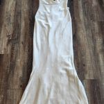 Retrofête Retrofete Marcia Dress in White Size Medium Sleeveless Maxi Slip NWT Photo 2