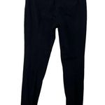 ATM Slim Cuffed Trouser Pants Women’s Size 0 Black Cropped Stretch Ponte Photo 5