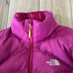 The North Face Fuchsia Puffer Jacket Photo 2
