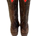 Stetson Embroidered Western Snip Toe All Leather Boots Photo 7