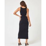 l*space L* Skyler Cover-Up Dress in Black Size X-Small Photo 4