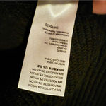 Anthropologie Black Knit Long Sleeve Super Cropped Sweater Shrug Sz M Photo 3