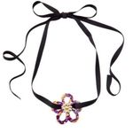 Urban Outfitters  Betty Floral Corded Necklace Photo 0