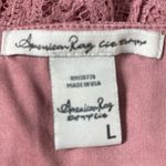 American Rag Short Cap Sleeve Scoop Neck  Dress Size Large Photo 5