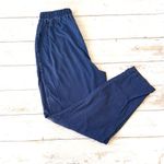 Everlast Women’s M Blue Elastic Waist Pull On Pants 100% Cotton Casual Wear Medium Photo 1