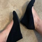 Merona McKenzie Black Wedge Heels Size 10 Photo 1