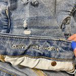 American Eagle Curvy Hi-Rise Shortie Shorts Photo 3