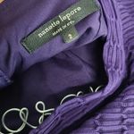 Nanette Lepore  Purple Mini Zip Up Dress Size 2 Photo 2