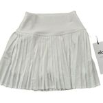 Alo Yoga Grand Slam Tennis Skirt White Size XXS Black Photo 2