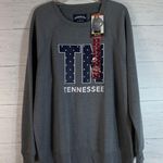 State of Mine Tennessee Sweater womens  Size XL Sweatshirt Thumb Holes Gray Photo 0